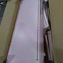 Modern Pink 5 Drawer Dresser for Bedroom, 15" D x 23.7" W x 40.4" H in Simply Chest of Drawers, Wood Storage Dresser with Deep Drawers for Living Room Hallway Entryway, Pink