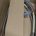 Commercial Sink Sprayer with 45 Flexble Stainless Steel Hose, 1.42 GPM Pre Rinse Spray Valve with Ergonomic Handle, Commercial Kitchen Faucet Parts,Dish Sprayer for Restaurants (Gray)