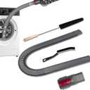 Dryer Vent Cleaner Kit Compatible With Dyson V15 V12 V11 V10 V8 V7 Gen5 Vacuum Cleaner with Dryer Lint Brush and Hard Bristle Crevice Cleaning Brush