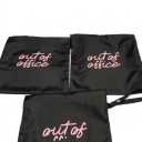 Travel Bag Out Of Office, Pack Of 3