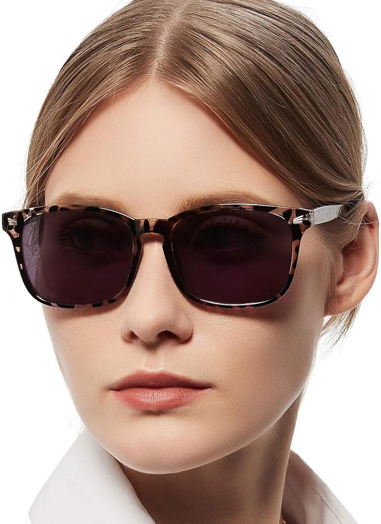 MARE AZZURO Reader Sunglasses for Women 0.50 0.75 1.00 1.25 1.50 1.75 2.00 2.25 2.50 2.75 3.00 3.25 3.50 3.75 4.00 (Leopard, 1.50)
