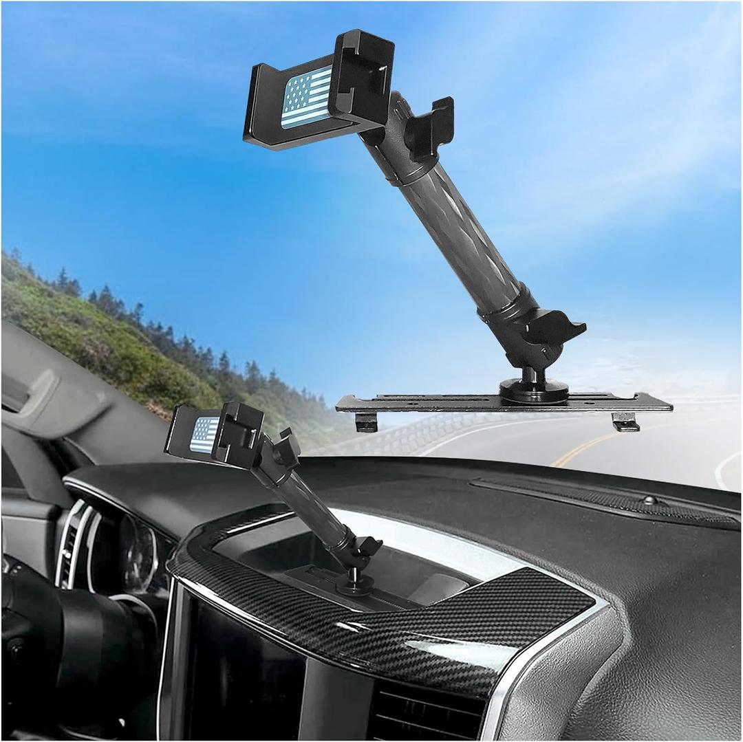 2018 RAM Dash Mount Phone Holder for 2013-2018 Truck Ram 1500 2500 3500 Metal Dash Platform Phone Mount Phone Holder Ram Cell Phone Mount