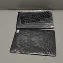 ProCase for MacBook Air 13 Inch 2020 2019 2018 A2337 M1 A2179 A1932, Hard Case Shell Cover with Keyboard Skin Cover -Black