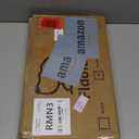 Fldofaves Dog Gate - 18"-45" Adjustable Extra Wide Metal Baby Gate to Step Over, 10" Tall Small Pet Gate with 3 Extension Kits, Pressure Mounted for Doorways & Stairs (White)