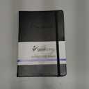 Undated Planner  90 Day Guided Journal & Productivity Organizer, A5 Daily & Weekly Planner 2025 2026 with Goal Setting, Habit Tracker, To Do List, Academic & Work Calendar, Leather Hardcover - Black