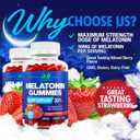 Melatonin 30mg Gummies for Adults, Zero Sugar (2 Month Supply) (EXP 11/01/27)