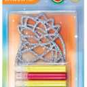 Creativity for Kids Window Art Fun Fruits - Paint and Decorate 2 Suncatchers, Create Your Own Window Art for Kids 2 Pack