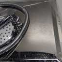 High Pressure Rainfall Shower Head with Handheld Spray Combo  5 Spray Modes, 10" Rain Showerheads Overhead Shower, Anti-Clog Nozzles, Air-In, Flexible Extension Arm, Chrome Plating & Brass