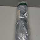 Vinjiasin Placemats Set of 6 Grey and Black Gradient Stripes Place Mats for Indoor Outdoor Kitchen Table Mats Vinyl Woven Washable Sturdy Heat Resistant Easy to Clean