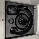 Mopchnic Bluetooth Headset, Wireless Headphone with AI Noise-Canceling Microphone On Ear Wireless Headset with USB Dongle for Computer Office (Black)