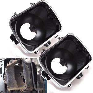 42437 Headlight Bucket Kit, 5X7 Headlight Support Bracket Mounting Kit Compatible with Chevrolet Express GMC Savana 1500 2500 3500 Safari Yukon Topkick Chevy Exprress 4500 K10 K20 K30(2PCS)