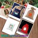 Dtf Transfers Ready to Press - 30 Pcs Christmas Iron on Patches for T-Shirts, Christmas Decoration Heat Transfer Designs Vinyl Stickers, Iron on Decals for DIY Home Clothes Bags