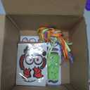 Garma 330PCS Foam Stickers Set, Halloween Crafts for Kids Pumpkin Ghost Spider Bat Witch Hat DIY Craft Kit for Classroom Activities Halloween Decorations Party Favors & Supplies