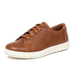Deer Stags Boys' Kane Dress Fashion Sneaker in Dark Tan / 5 Big Kid
