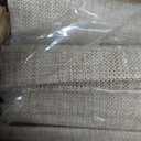 LazBlinds No Drill TDBU Roman Shades, Blackout - Beige, 35" W x 72" H