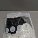 EUYZOU Women's 2PK Tummy Control Shapewear Tank Tops Seamless Square Neck Compression Tops Slimming Body Shaper Camisole-Black/ White XXL