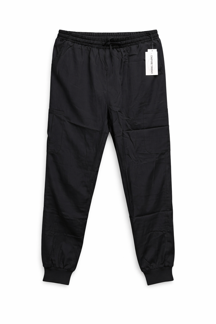 Empire Trend Women Jogger Pant, Color Black, XL