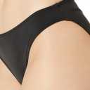 Amazon Essentials Womens Classic Bikini Swimsuit Bottom (Large, Washed Black)