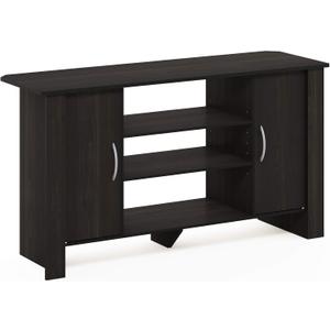 Furinno Econ TV Stand Entertainment Center, Espresso, 46-inch Tv