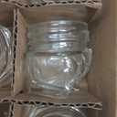 24Pack 1.5oz Mini Glass Hexagon Honey jars - Gold Lid, Small Wooden honey dipper, Bee Charms, Thank You Gift Tags, Jute - Baby Shower Thank You Party Wedding Favors Gifts (Golden)