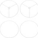 PATIKIL 7.9 Inch Lamp Shade Ring, 2 Set Metal Lamp Shade Frame Wire Lampshade Frame DIY Drum Strong Ring Lampshade Holder for Table Floor Lamp, White, 7.9 Inch / 200 mm