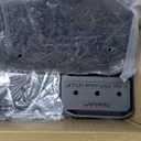 40 Pack Aluminum Alloy 2"x4" (Actual 1.5"x3.5") Deck Railing Brackets Connectors, for Fence Stair Railing Handrail Connection Metal Deck Bracket Connectors with 240 Galvanized Screws