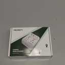 2000W Voltage Converter US to Europe for Hair Dryers, 7-in-1 220V to 110V Converter for European Travel with 3 AC/2 USBA/2 USBC Ports (PD20W), Universal Travel Adapter with Type C G Plug (White)