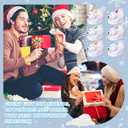 Soulchen 30 Sets Small Mini Christmas Positive Gifts for Coworkers Employee Bulk Xmas Pull Back Cars Toys Office Thank You Support Boxes Christmas Holiday Party Favors (Polar Bears)