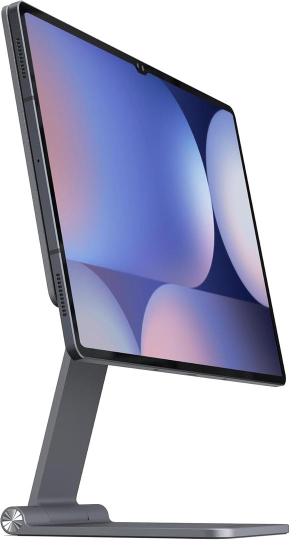 LULULOOK Magnetic Stand for Samsung Galaxy Tab S10/S9/S8 Ultra 2024, Foldable & 360 Rotating Floating Desk Holder with S-Pen Holder for Samsung Galaxy Tab 14.6 inch SM-X920/SM-X910/SM-X900