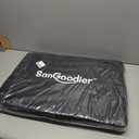 Mancro Dog Car Seat Cover for Back Seat, 2025 Upgraded 600D Heavy Duty Waterproof & Scratch-Resistant Dog Hammock for Car, Back Seat Pet Cover for Dogs with Sedan, Trucks and SUVs, Standard, Black