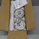 Brushed Nickel Pendant Lights,Modern Farmhouse Pendant Light,Light Fixture Kitchen Pendant Mini Hanging Light for Sink Island,Adjustable Height,Home Dcor Lighting (Brushed Nickel 2 pack Stem Rod)