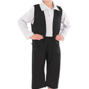 fun shack Victorian Boy Costume, Kids Historical Outfit, Boys Period Attire, Victorian Style Dress-Up, Medium