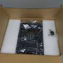 Bonsaii Safe Box with Fireproof Bag, Home Safe with Removable Shelf for Money Documents Jewelry Valuables, 0.6 Cubic Feet, 9.84"D x 13.78"W x 9.84"H, Black