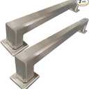 Handicap Grab Bars, Octagon 2 Pack 18 Inch Shower Grab Bar for Seniors, 304 Stainless Steel ADA Grab Bars for Bathtubs and Showers, Toilet, Safety Shower Handles for Elderly, Disabled (Brushed Nickel)