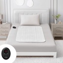 Bwarm Electric Heated Mattress Pad Mini Twin Size, 31" x 55", Bed Warmer, 9 Heat Settings, 112 Hours Auto Off, Deep Pocket, Fast Heating, Machine Washable, Soft and Cozy