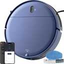 ZCWA Robot Vacuum,Robot Vacuum and Mop Combo with Schedule,APP/Remote/Voice,Strong Suction,Slim Self-Charging 2 in 1 Floor Cleaner for Pet Hair,Carpets,Hard Surfaces