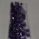 dagaladoo Purple Clear keycaps,Transparent keycaps 60 75 100 Percent,Crystal keycap Set,Shine Through Key caps Ceramic Style,MDA Profile Keyboard Key Cap for Mx Switches Mechanical Keyboard(115key)