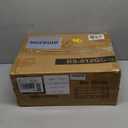 Bar Stools, Set of 2 High Kitchen Barstools, Bar Chairs with Backrest and Footrest, Industrial Counter Stools with PU Soft seat, for Kitchen, Living Room, Pub, Gold Color BS-012GC