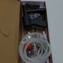 QZQ Aquarium Gravel Cleaner [2025 Edition] Vacuum Fish Tank Vacuum Cleaner Tools for Aquarium Water Changer with Aquarium Thermometers Fish Net kit Use for Fish Tank Cleaning Gravel and Sand