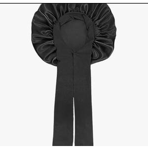 Double Layer Satin Bonnet, Soft and Breathable Hair Care Bonnet, Adjustable Night Sleeping Cap