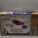 Delta Children - Marvel Spidey and His Amazing Friends 4-Piece Toddler Room-in-a-Box Set  Includes Sleep and Play Toddler Bed, Table, 1 Chair and Fabric Toy Box, Blue/Red