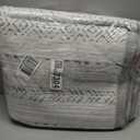 5x7 Area Rugs for Living Room Machine Washable Rug Distressed Indoor Carpet Neutral Moroccan Boho Rug Ultra Soft Area Rug for Bedroom Dining Room Playroom Office, Grey