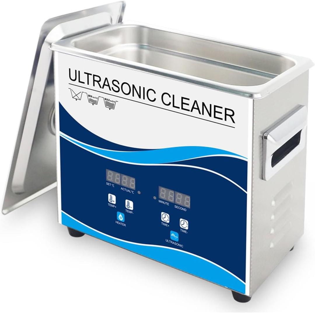 4.5L Digital Ultrasonic Cleaner with Heater & Timer  Fast Efficient Degassing Sonic Cleaner for Jewelry, Glasses, Dental Instruments