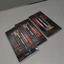 3 x Cuticle Pusher and Cutter - Nail Polish Remover - Stainless Steel Manicure Tool Set -Gel Nail Polish Peeler and Scraper - Nail Care Stick - Pedicure Kit for Fingernail and Toenail