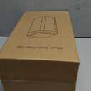 SHTALHST 2 Pack Bathroom Trash Can with Lid, 2.5 Gallon Small Slim Trashcan, Automatic Trash Can Touchless, Motion Sensor Waterproof Plastic Trash Bin for Bedroom Kitchen Office Living Room (White)