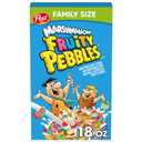 Marshmallow Fruity PEBBLES Breakfast Cereal for Kids, Gluten Free, Made with Sweetend Puffed Rice, 18 oz,  BBD Jan 10 2027