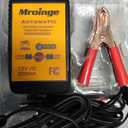 Mroinge MBC022, 12V 2A Lead Acid & Lithium(LiFePO4) Automatic Trickle Battery Charger Smart Battery Maintainer for Car Motorcycle Lawn Mower Boat ATV SLA AGM Gel Lithium(LiFePO4) and More Batteries