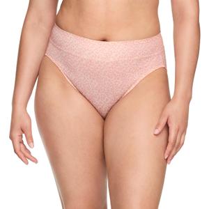 Warner's No Pinching. No Problems. Hi-Cut Brief Panty Underwear (X-Large)