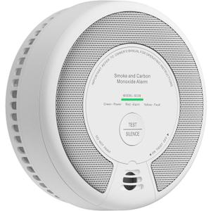 X-Sense 2-in-1 Smoke and Carbon Monoxide Detector Alarm (Not Hardwired), 10-Year Battery-Operated Dual Sensor Fire & CO Alarm, SC06, 1-Pack