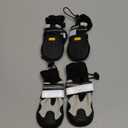 Lukovee Dog Shoes - Waterproof Warm Fleece Lined Dog Booties for Small Medium Large Dogs, Non-Slip Adjustable Dog Boot for Winter Cold Weather (HX,Size 2) (Size 2:Paw Width 1.8")